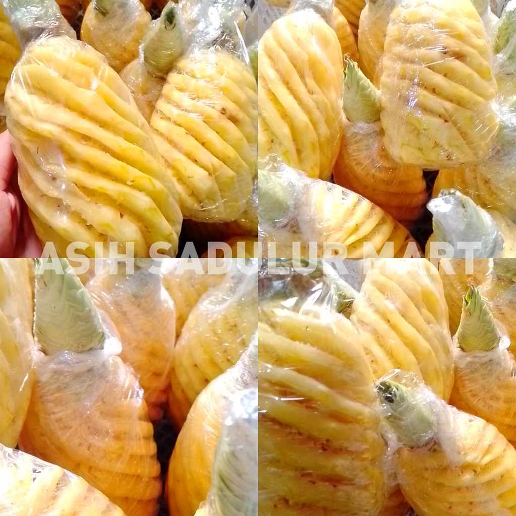 Nanas Nenas Madu Kediri Kupas Utuh Promo Buah Segar | Asih Sadulur Mart