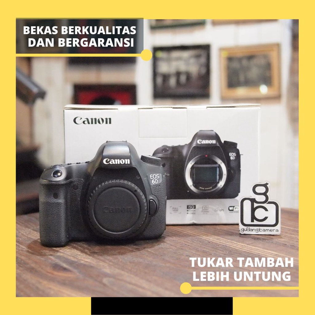 Kamera DSLR Canon EOS 6D sc 20xxx - MINT CONDITION - 4130