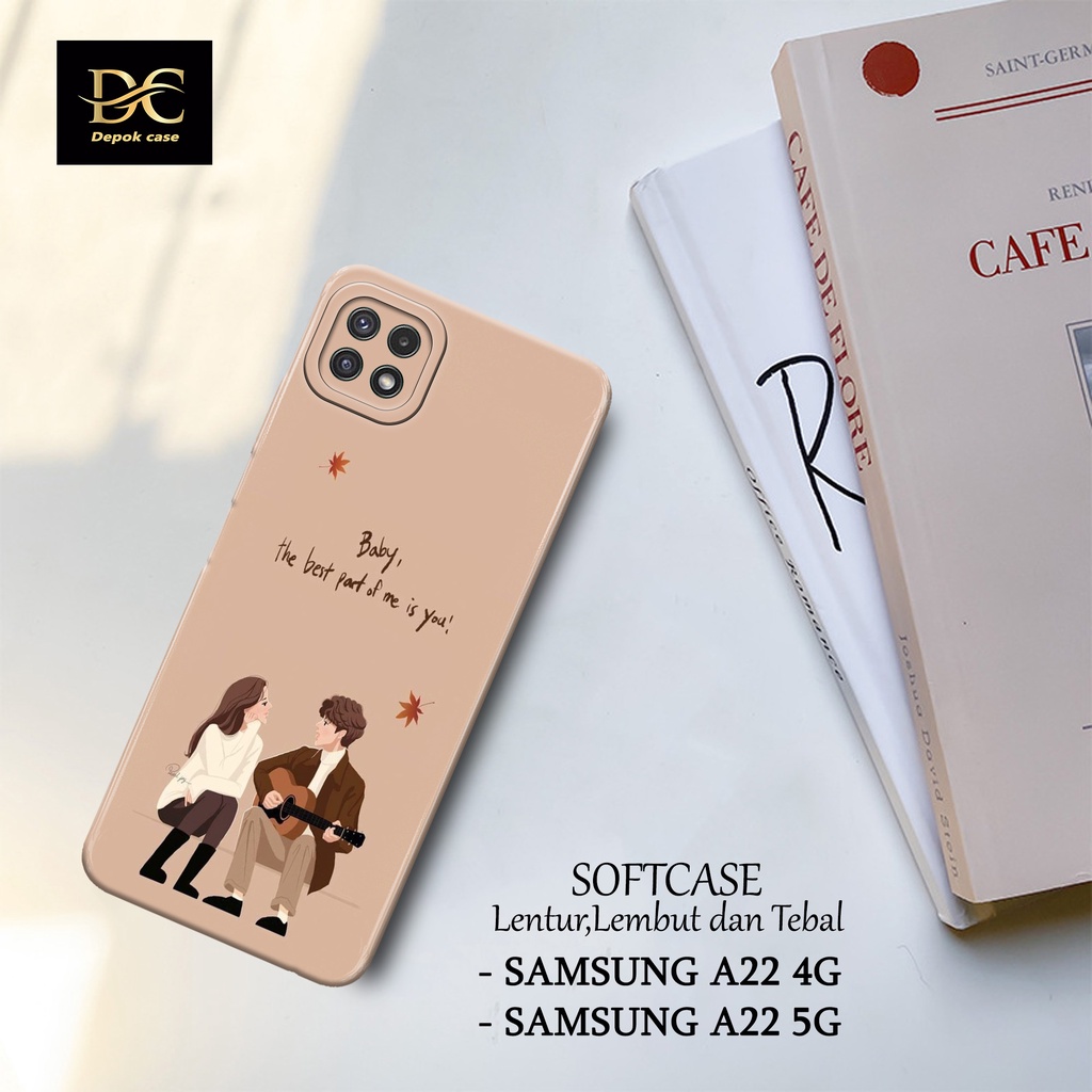 Case Samsung A22 4G / A22 5G Terbaru - [ PASANGAN ] - Casing Samsung A22 4G / A22 5G - Kesing Samsun