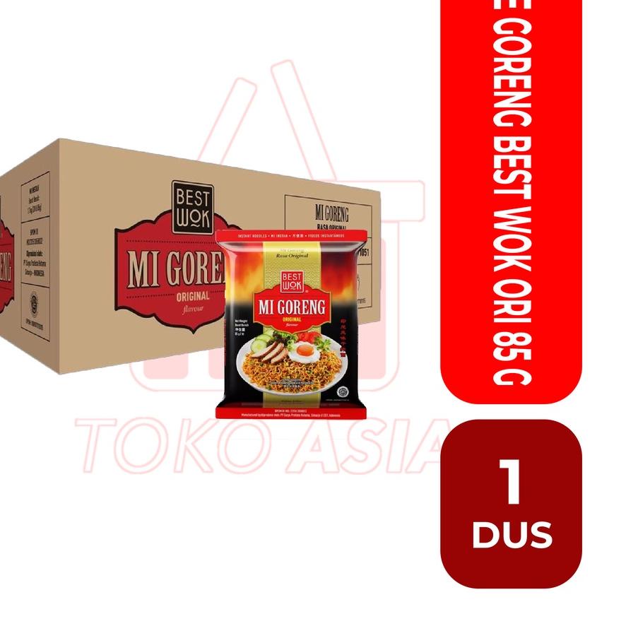 

➵ MIE GORENG BEST WOK ORIGINAL 85G 1 DUS ♔