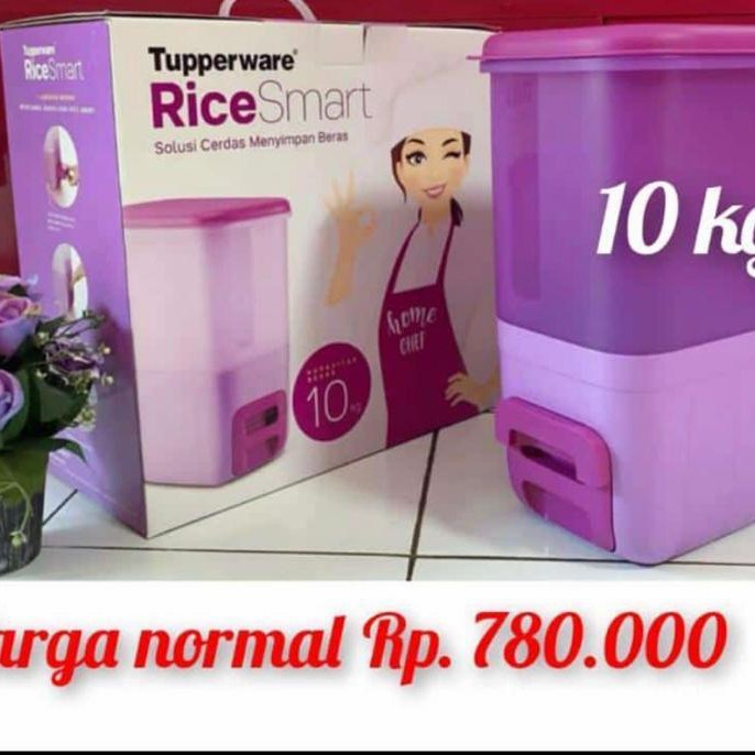 

rice smart tupperware beras