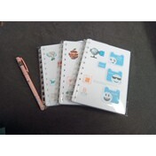 

Notebook Diary Agenda A6 Buku Catatan Bergaris isi 80 lembar