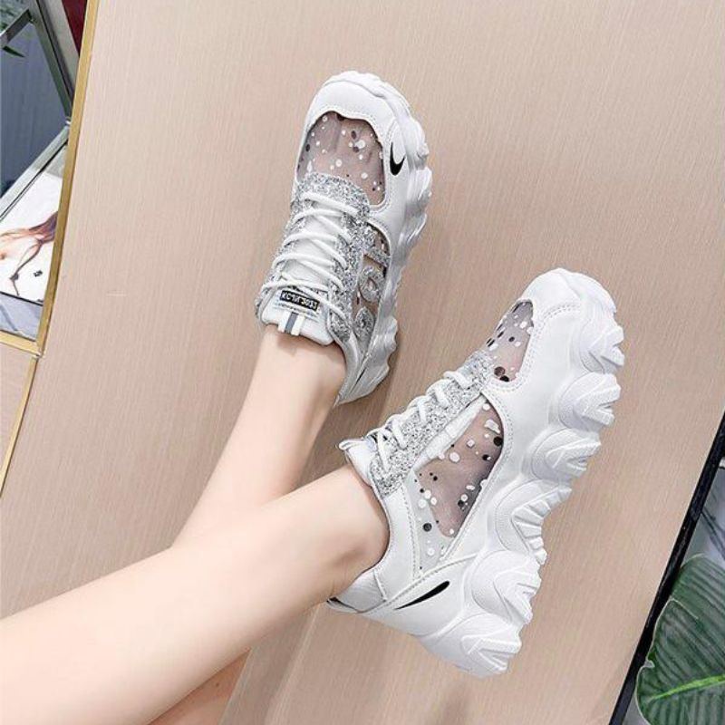 DDS5011 Sepatu Sneakers Wanita Fashion Import OOL Ready Jakarta Bisa COD (With Box)