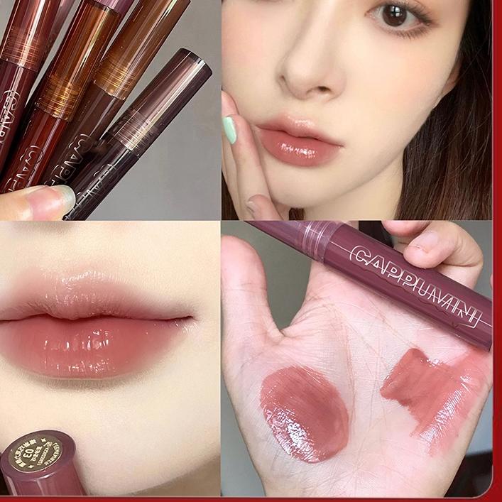 ✫ Cappuvini❤Lipstik Lava Chocolate Lip Gloss Liptint ✪