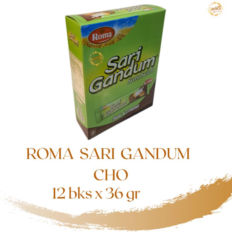 Roma Sari Gandum 12 bks x 36 gr