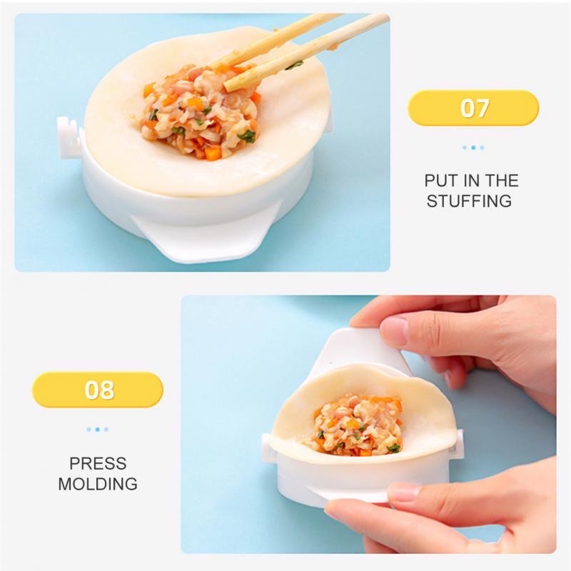 Cetakan kulit Pangsit / pastel / Gyoza set manual 3 in 1