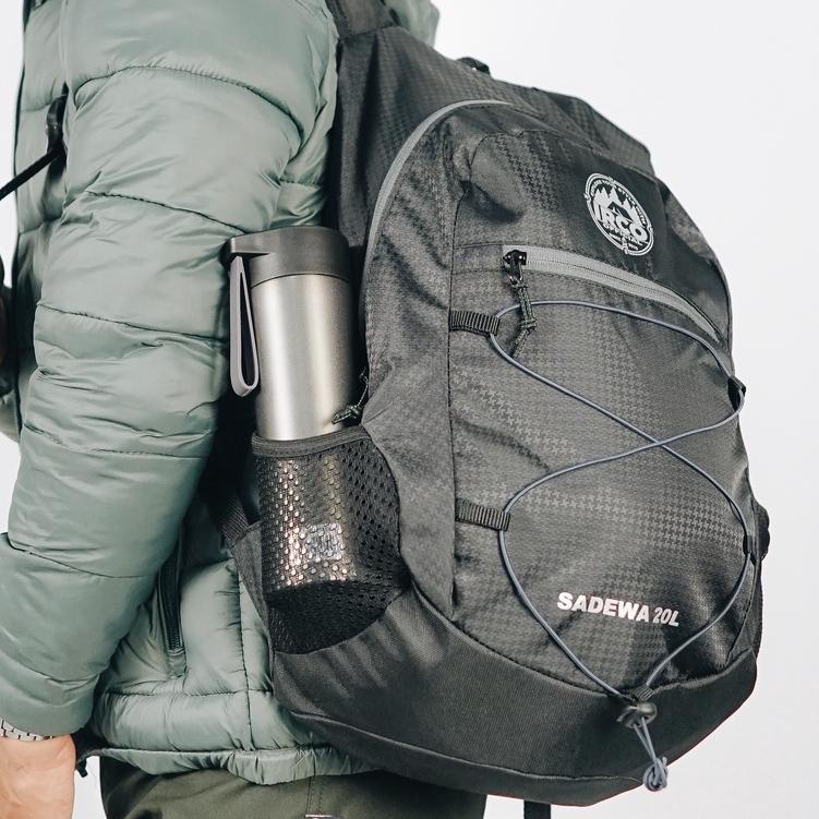 ♠  Ircoofficial tas lipat traveling 20 liter original - Ransel lipat irco sadewa hitam 20l - Tas sum