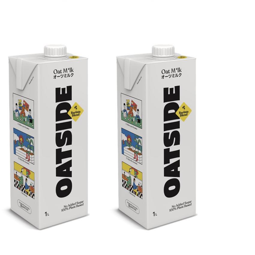 

➢ Oatside Oat Milk Barista Blend 2 x 1 L ❃