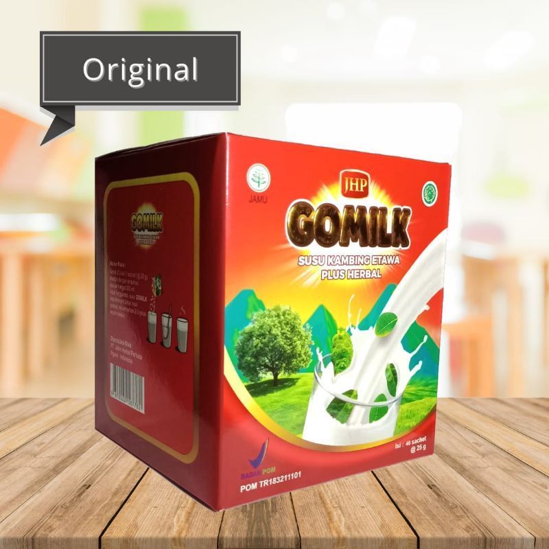 

GOMILK (SUSU KAMBING ETAWA PLUS HERBAL)