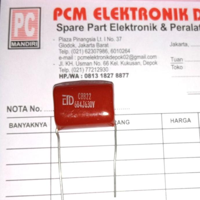 Milar 684J630V 684J 630V 684 630 680nF pcmelektrob9090 Diminati Banget