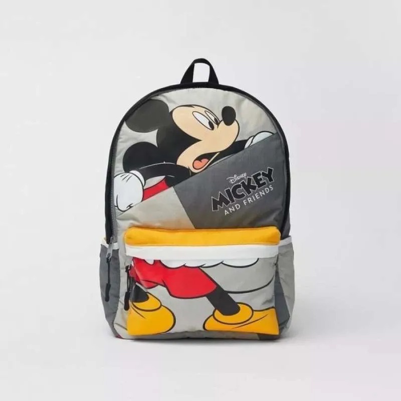 Bisa COD/Ransel Zara Mickey Unisex Premium Import/Ransel Mickey And Friends Anak/Ransel Anak Backpac