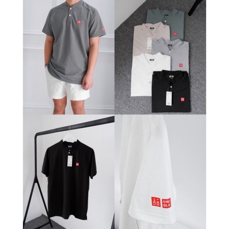 [READY STOCK & 100% ORIGINAL] POLOSHIRT SHANGHAI TOP UNIQLO+PAPERBAG UNIQLO