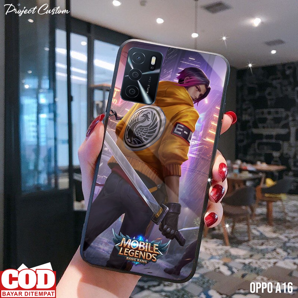 Case OPPO A16 - Casing Hp OPPO A16 Terbaru [ MOBA-01 ] Silikon OPPO A16 - Kesing Hp - Softcase Hp - 