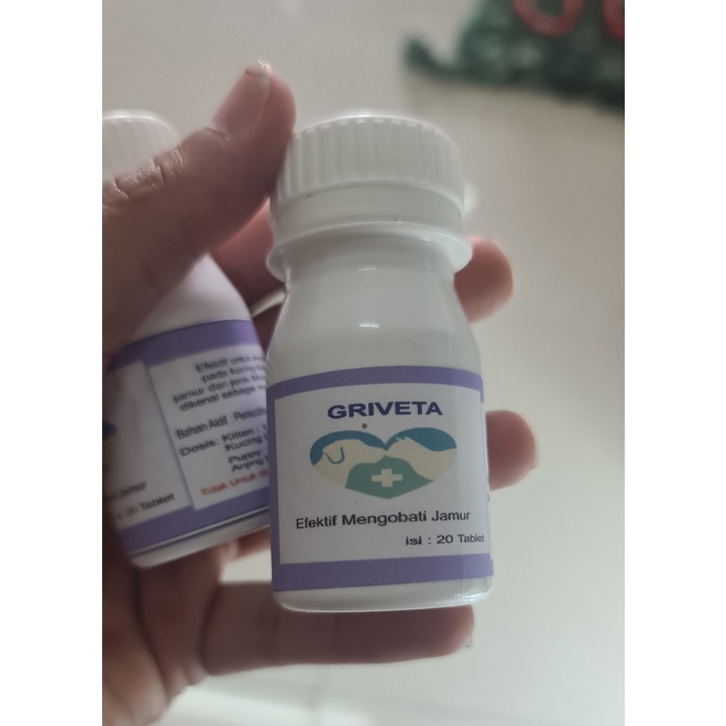 GRIVETA Obat  Penyakit Gatal Anjing Kucing jamur