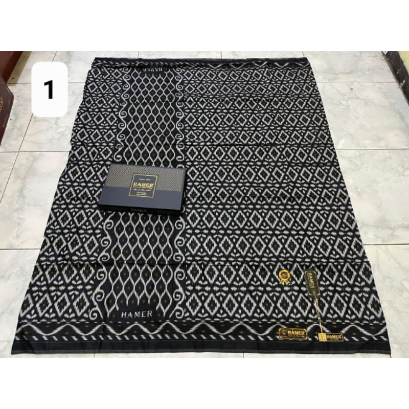 Sarung Tenun HAMER Motif  KWG Kawung Terbaru