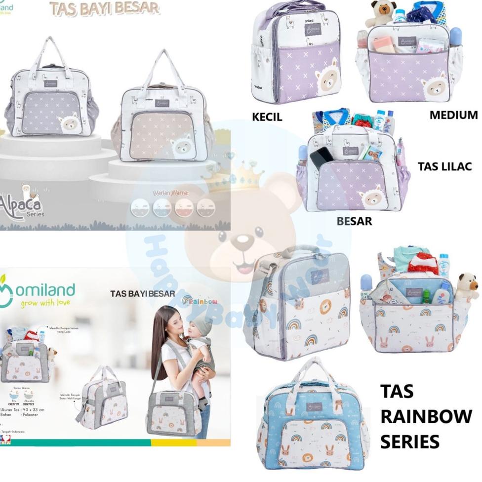 SALE Omiland Tas Bayi ALPACA / RAINBOW Series