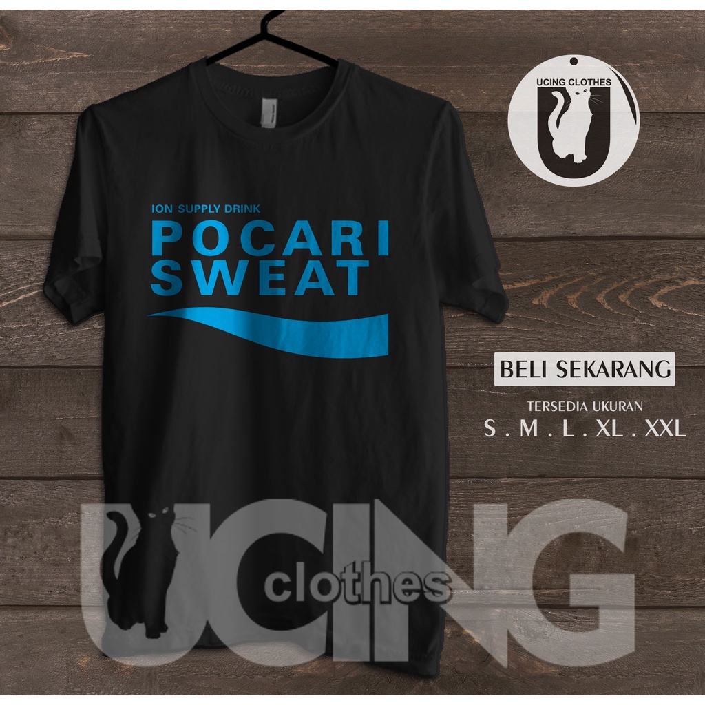 Kaos Baju Pocari Sweat Logo Kaos Distro