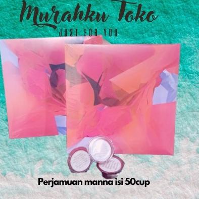 

✥ Ready STOK TERBATAS !!! Peran Kudus Suci Roti dan Anggur , Anggur Peran + Hosti Ayat 50 cups exclusive manna ➦