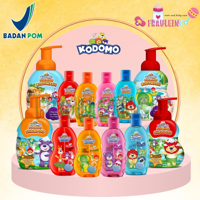 *FRAULEINCO* KODOMO Shampoo and conditioner GEL Botol 200ML