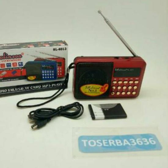 ➬ Speaker Mp3 Player Rolinson RL 4013 Radio Bisa Untuk Murotal Ayat Ayat Al-qur'an ✻