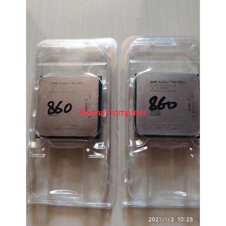 Prosesor AMD FM2+ Athlon X4-860K 3.7GHZ - 4.0GHz X4 860K Khusus Board FM2+