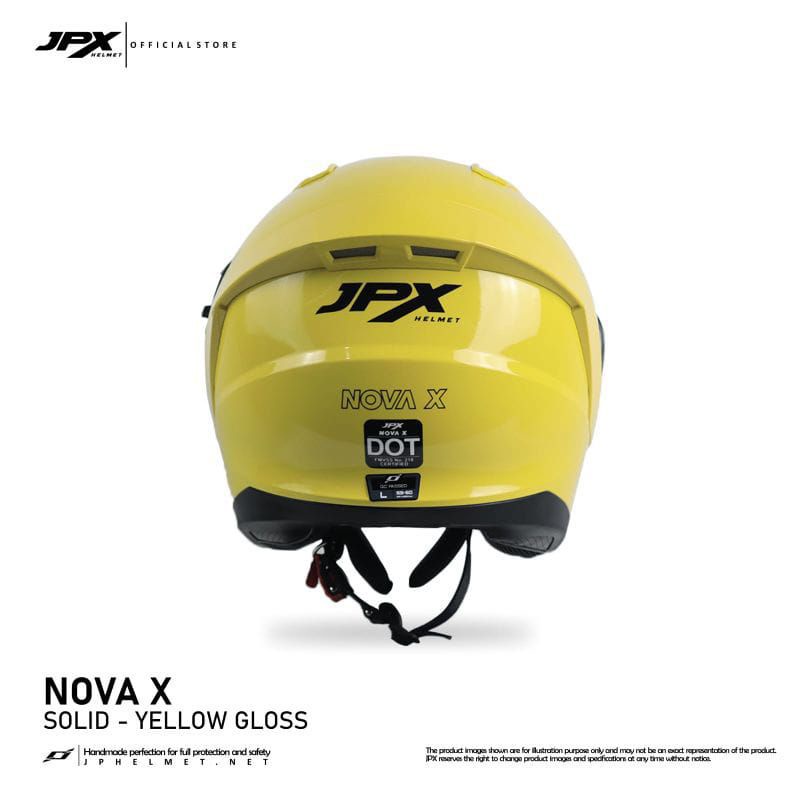 Helm JPX NOVA-X HALF FACE Solid Original,SNI
