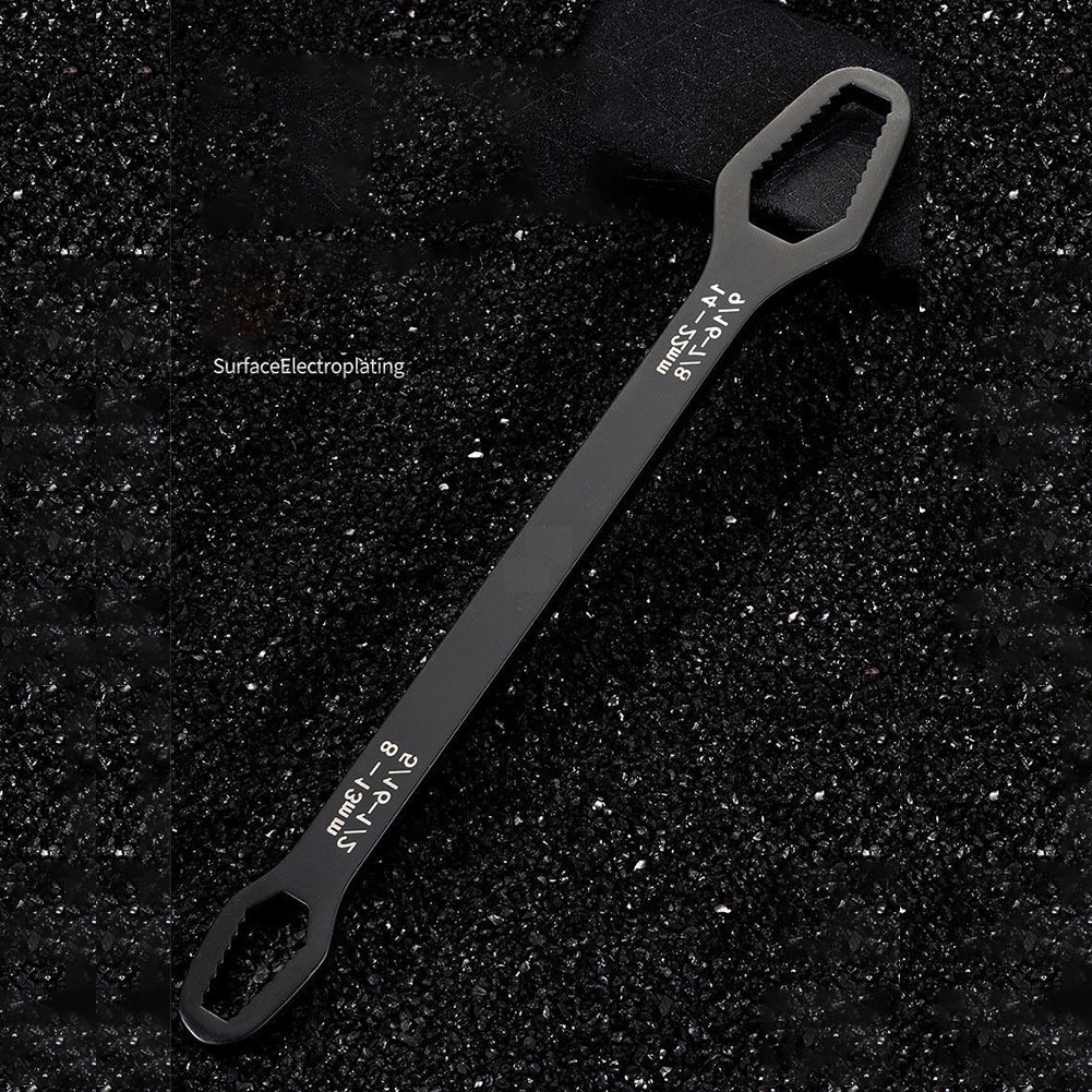 YGRETTE - Alloet Kunci Pas Double-Head Key Wrench Ratchet Spanner Kunci Torx Universal