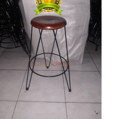 ➫ kursi besi 60cm Kursi bar kursi kafe bakso kursi cafe MURAH ✤