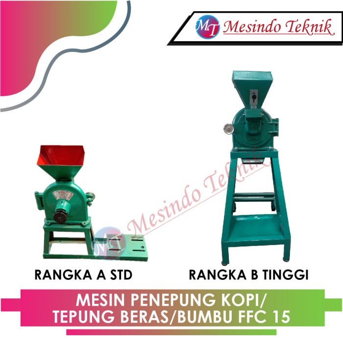 Terlaris Mesin Penepung Kopi/Tepung Beras/Bumbu Ffc 15