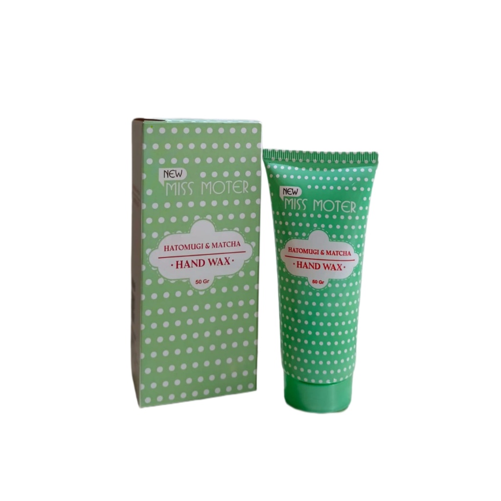 Miss Moter Hand Wax Hatomugi &amp; Matcha 50gr