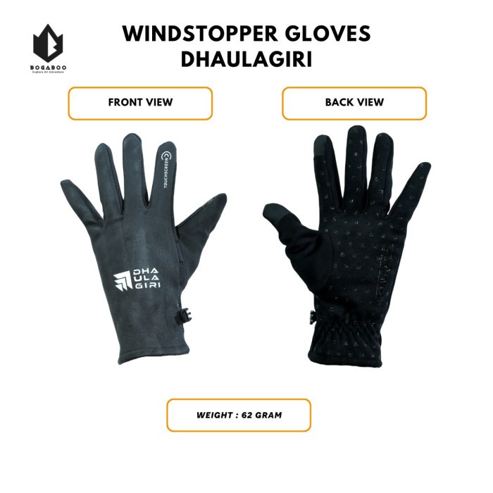 SARUNG TANGAN DHAULAGIRI WINDSTOPER TOUCHSCREEN