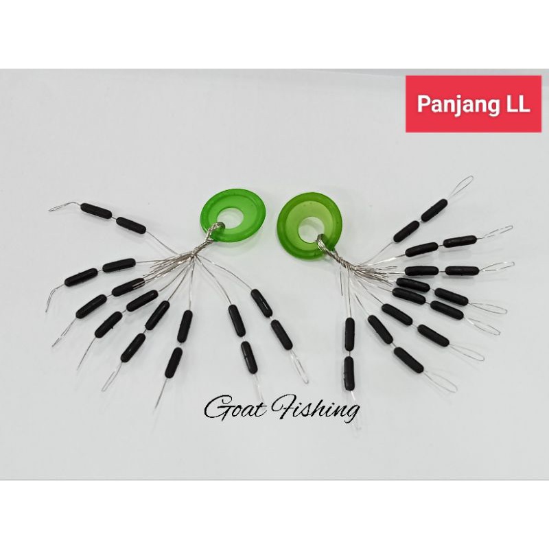 PANCING STOPPER PANJANG LL HITAM PEMBATAS SENAR TIMAH