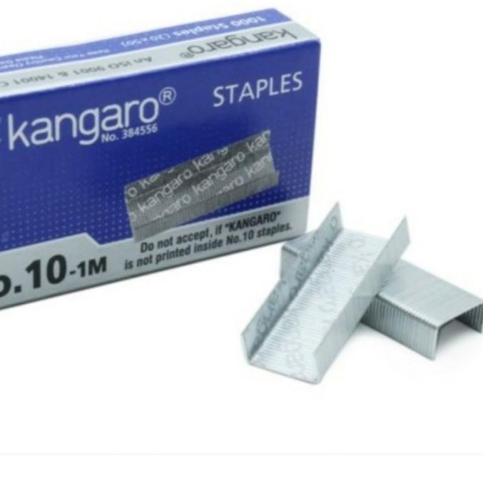 

Promo⚡️⚡️-Isi Staples Kangaro No 10 - IM (1box/20kotak)