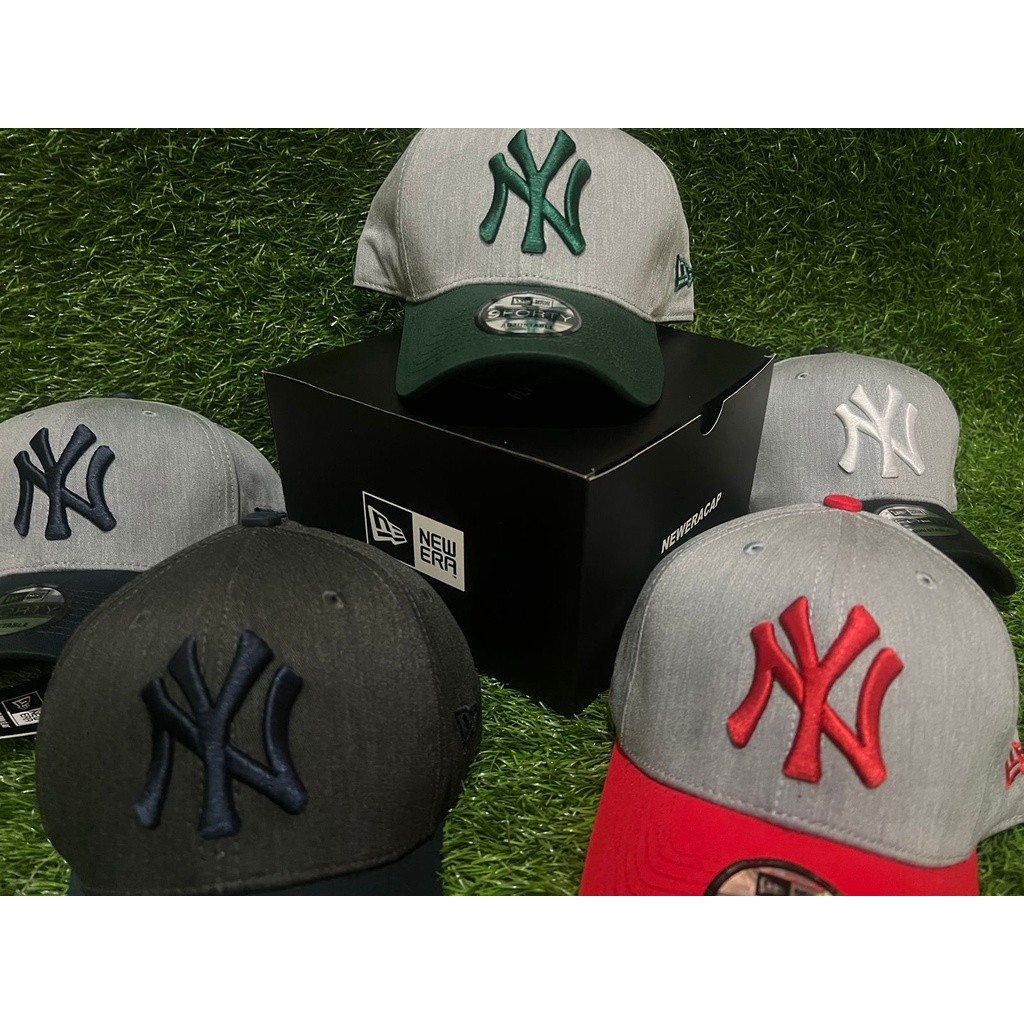 FREE BOX TOPI BASEBALL PREMIUM NY YANKESS TWO TONE