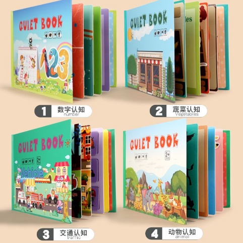Buku Edukasi Anak / Buku Mainan Belajar Anak Dengan Sticker