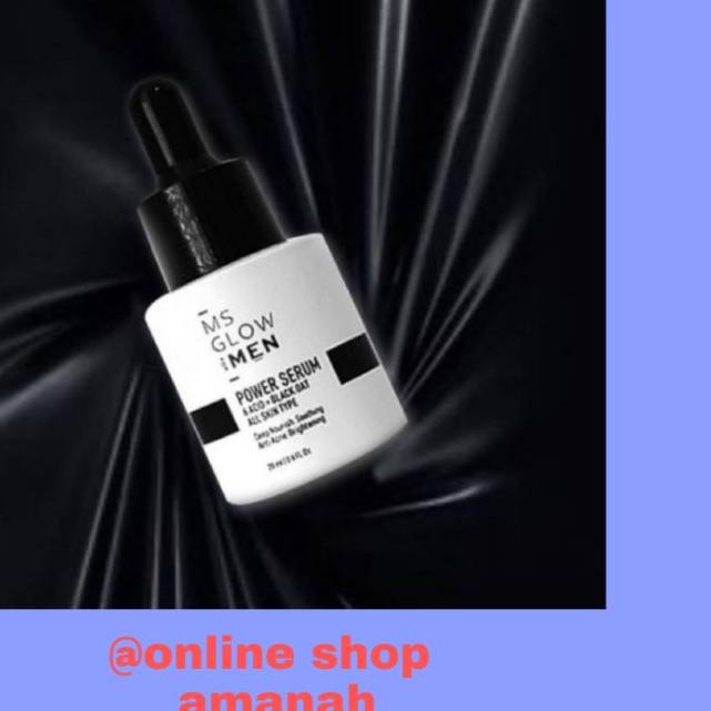 ➥ SERUM ENERGY M*S GLOW MEN ✴