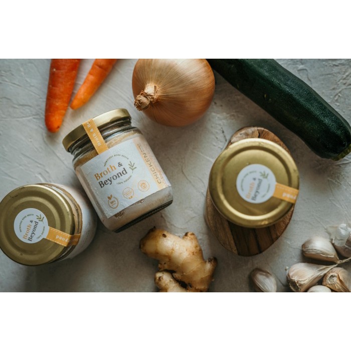 

ORGANIC CHICKEN BONE BROTH - 6 JARS / KALDU TULANG AYAM ORGANIK