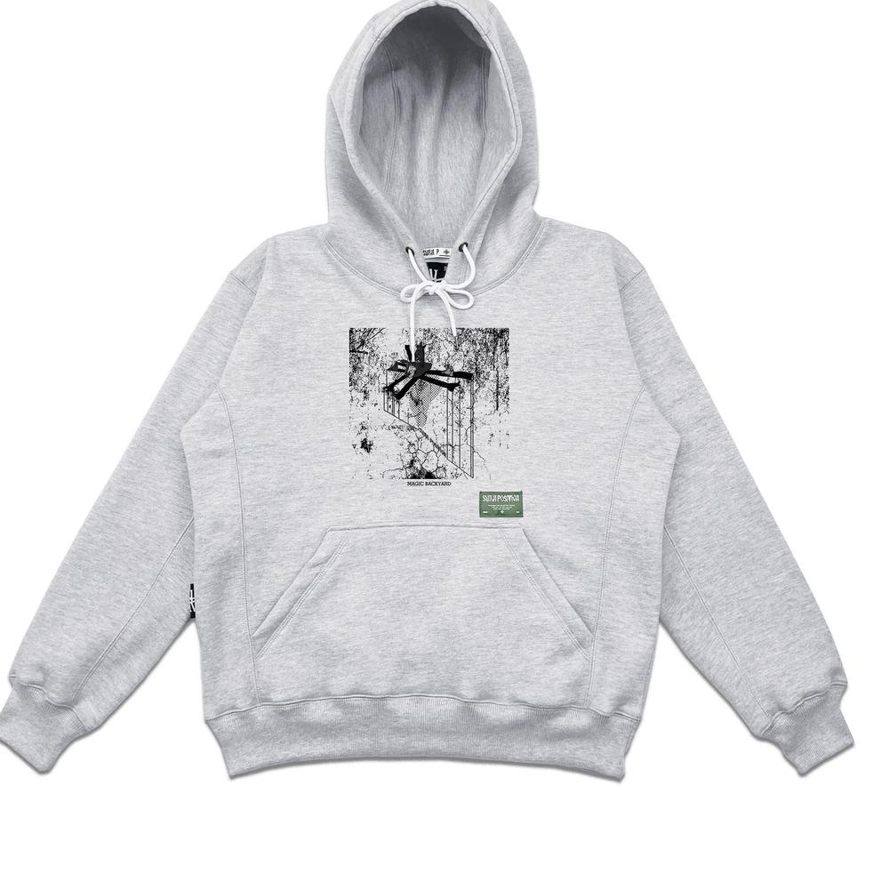 SPECIAL PRICE Sura Positiva - Hoodie (Vesti) Abu abu Misty