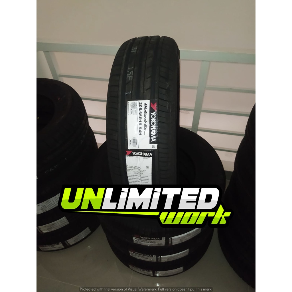 BAN IMPORT MURAH RING 15 MOBIL INNOVA 205 65 R15 YOKOHAMA BLUEARTH ES 32