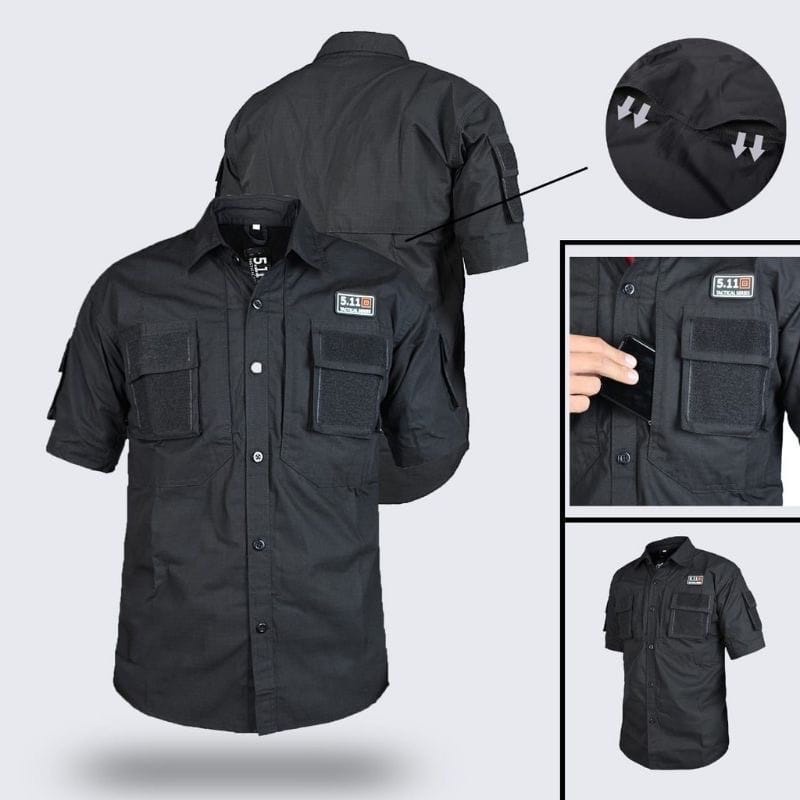 KEMEJA TACTICAL 511 PENDEK / KEMEJA TACTICAL MERAH / KEMEJA OUTDOOR PRIA