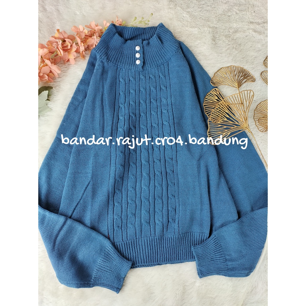 SWEATER TURTLENECK MANOHARA BRANDED 7 GATE