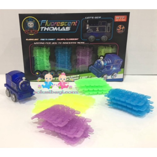 

Unik Mainan Anak Laki-Laki Thomas Train Magic Track Glow Track Limited