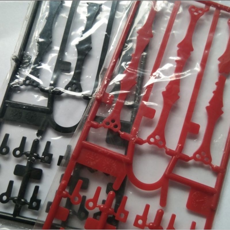 REP TAMIYA ROLLER ANGLE ADJUSTER PLATE SET DERAJAT HITAM MERAH