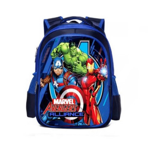 BPT SALE PROMO TAS MARVEL TERMURAH Ransel Sekolah TK/SD Anak Laki Laki Motif SUPERHERO