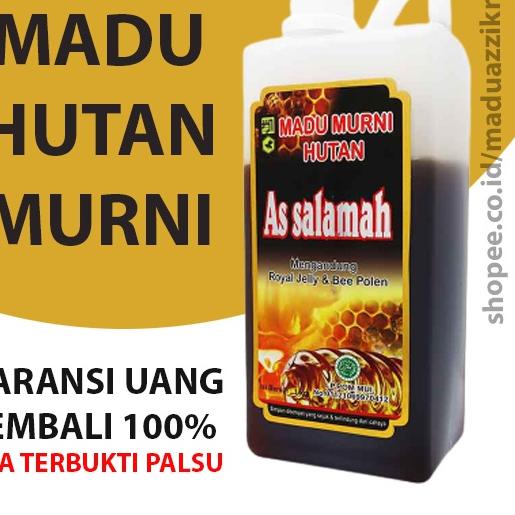 

♩ Assalamah Hutan Murni Asli Asalamah diperkaya Royal Jelly dan Bee Pollen 500gr 1kg ♝