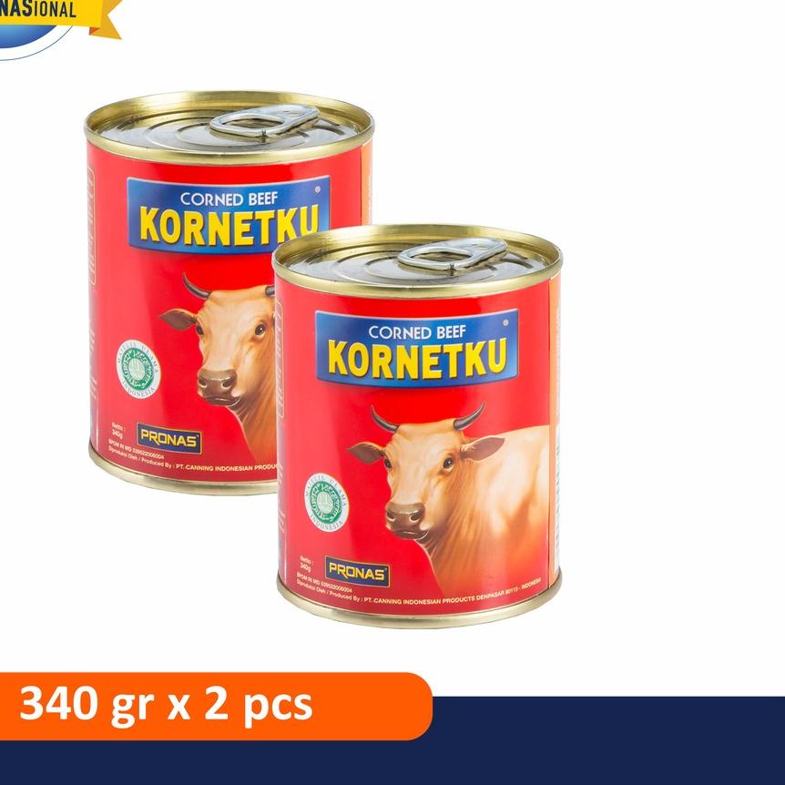 

☻ Pronas Kornetku Kornet Sapi 340 g bundling 2 pcs ❈