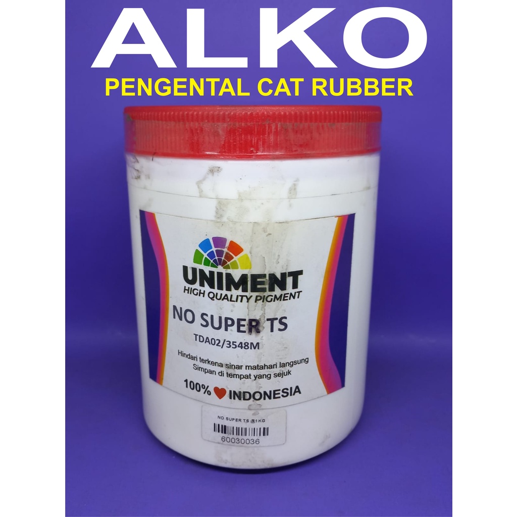 

NO SUPER TS ATAU ALCO KEMASAN 1 KG PENGENTAL GL PASTA RUBBER