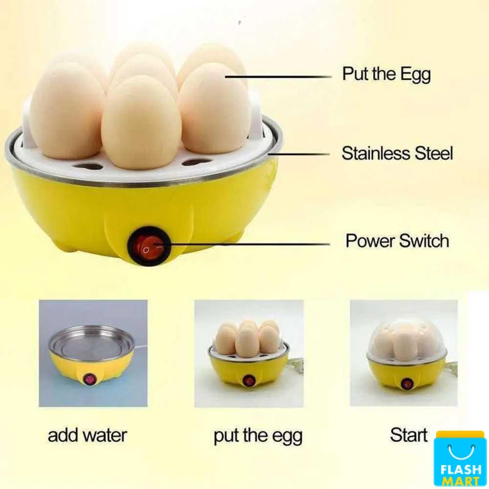 Flashmart Electric Egg Cooker Boiler Alat Rebus Telur - PA-611