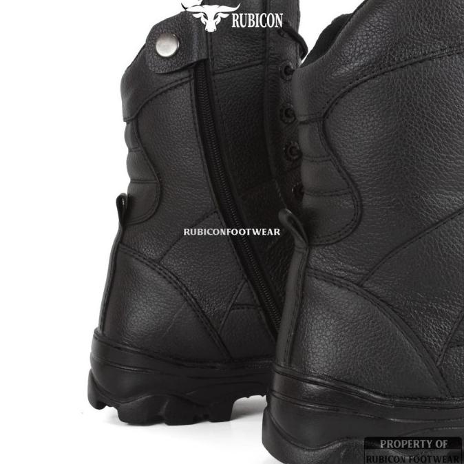 SEPATU PRIA RUBICON-SEPATU BOOTS PRIA SEPATU PDL SAFETY KULIT ASLI RUBICON EL09I09A82L