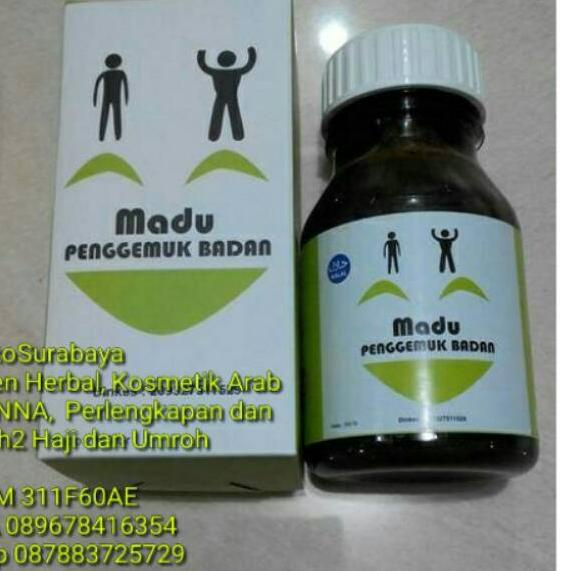 

Promo✔️-Madu Gemuk Penggemuk Badan - Gemuk Sehat